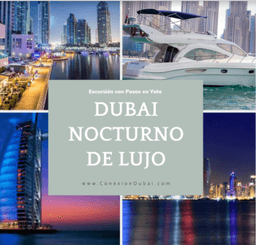 Dubái Nocturno de Lujo con Yate