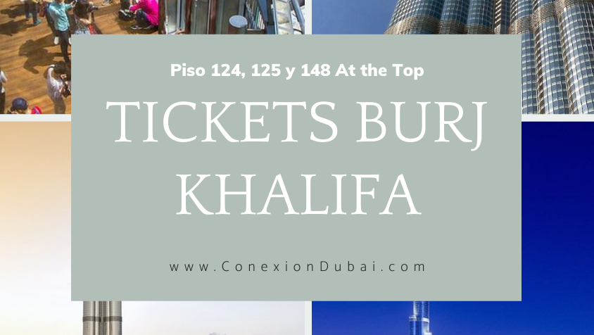Ticket Burj Khalifa Piso 124 o148