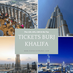Ticket Burj Khalifa Piso 124 o148